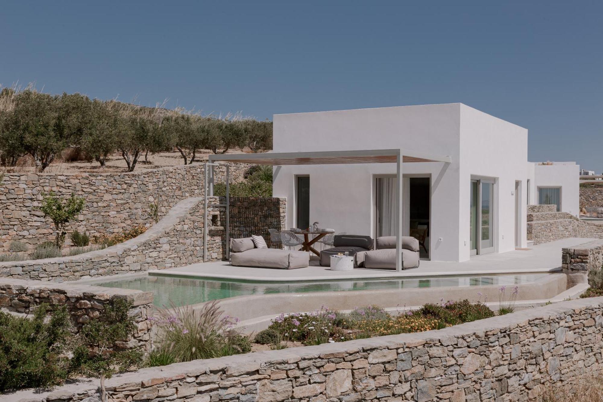 Melora Villas Paros Angairiá エクステリア 写真
