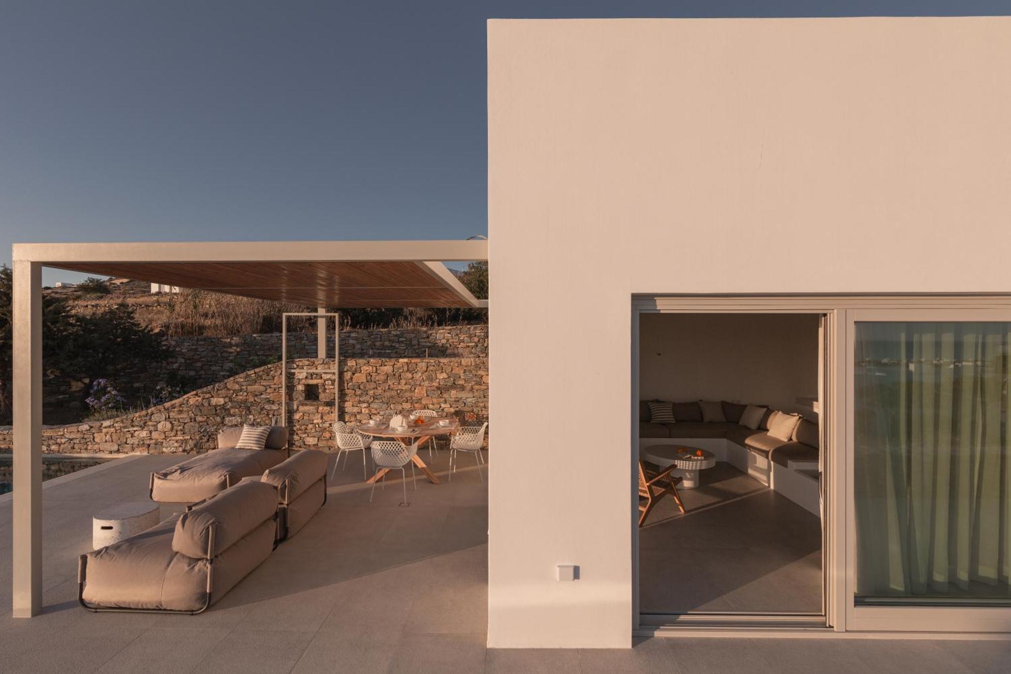 Melora Villas Paros Angairiá エクステリア 写真