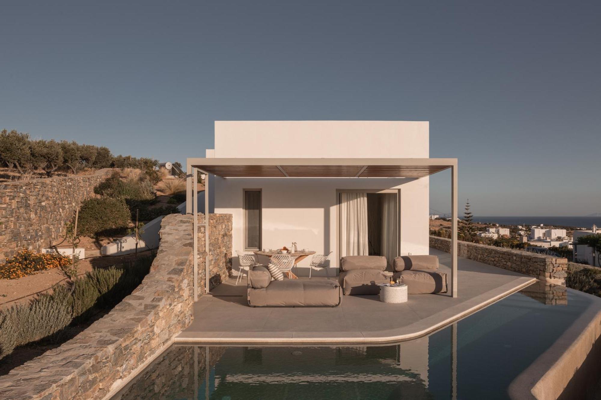 Melora Villas Paros Angairiá エクステリア 写真