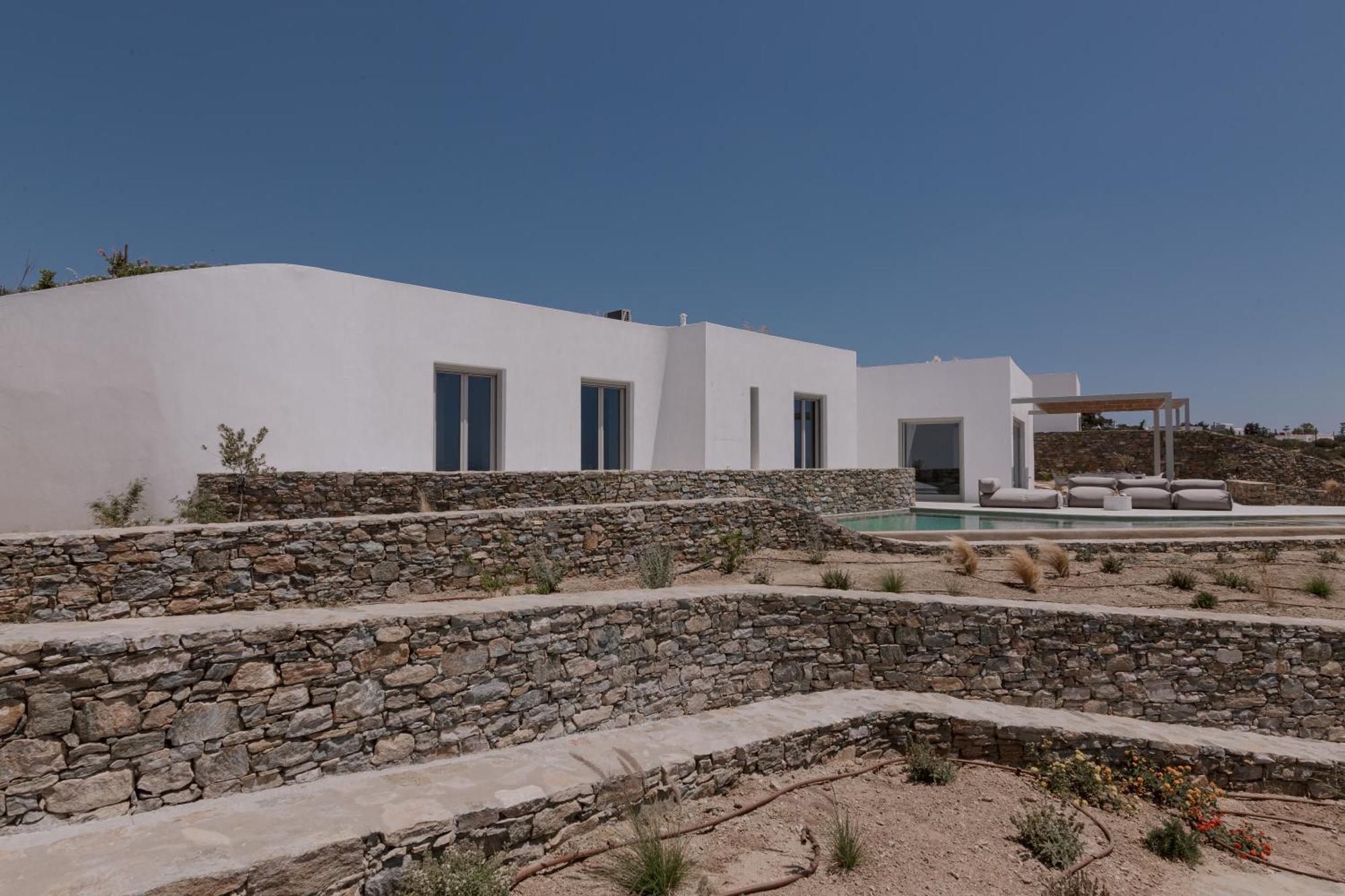 Melora Villas Paros Angairiá エクステリア 写真